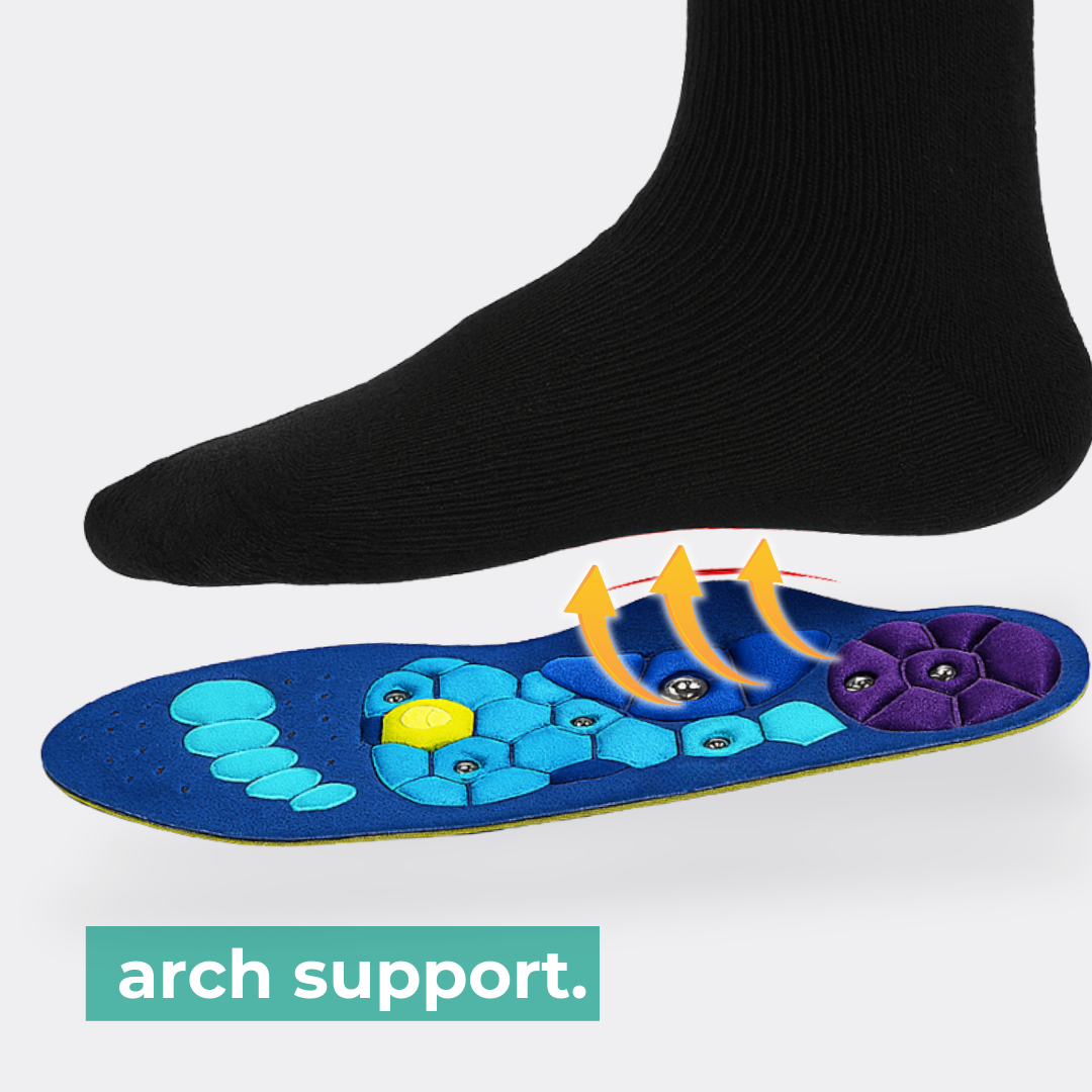 SoleRelief Pro™ Magnetic Acupressure Insoles