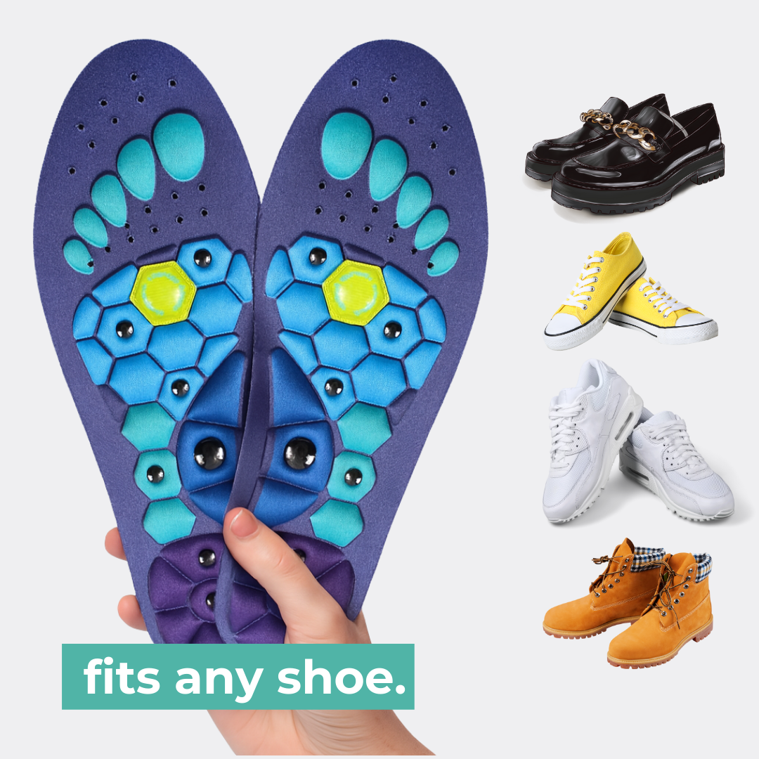 SoleRelief Pro™ Magnetic Acupressure Insoles