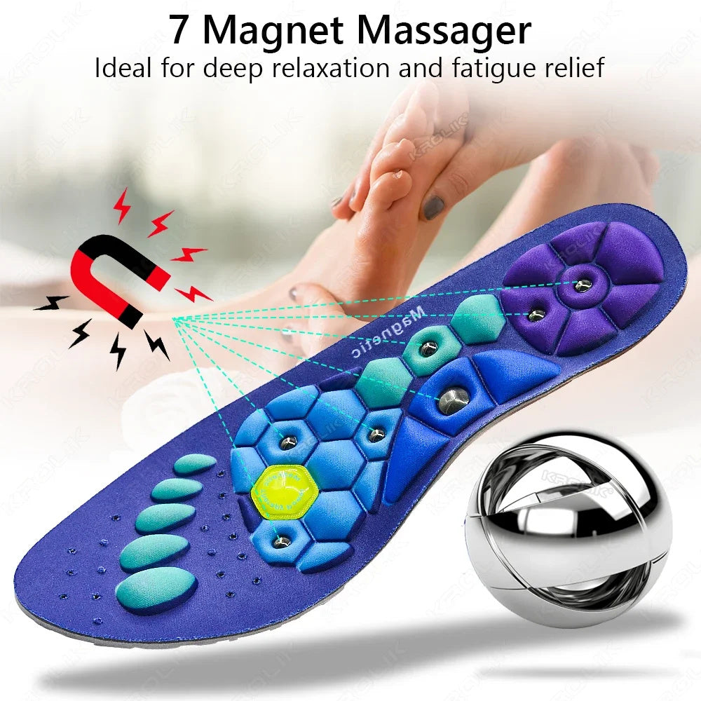 SoleRelief Pro™ Magnetic Acupressure Insoles