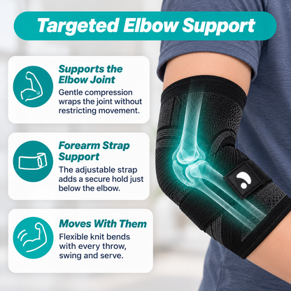 RecoverX - Youth Elbow Support Sleeve