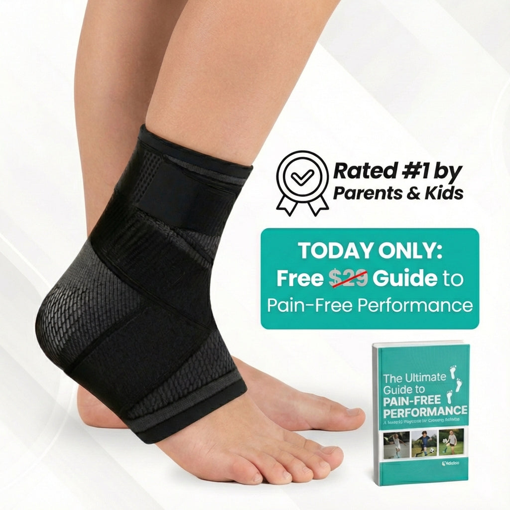 RecoverX - Youth Heel & Growth Plate Support Sleeve